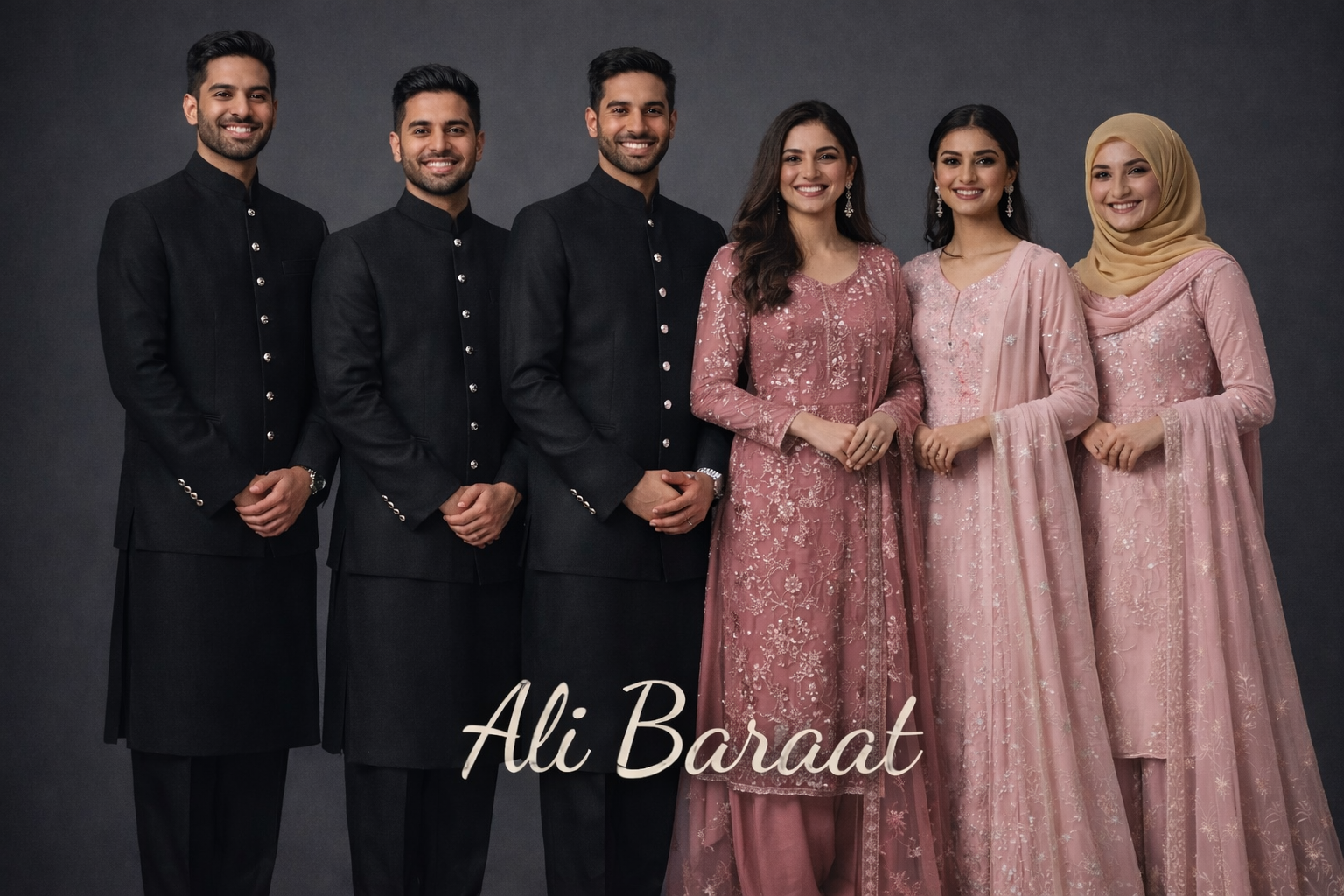 Baraat groom palette