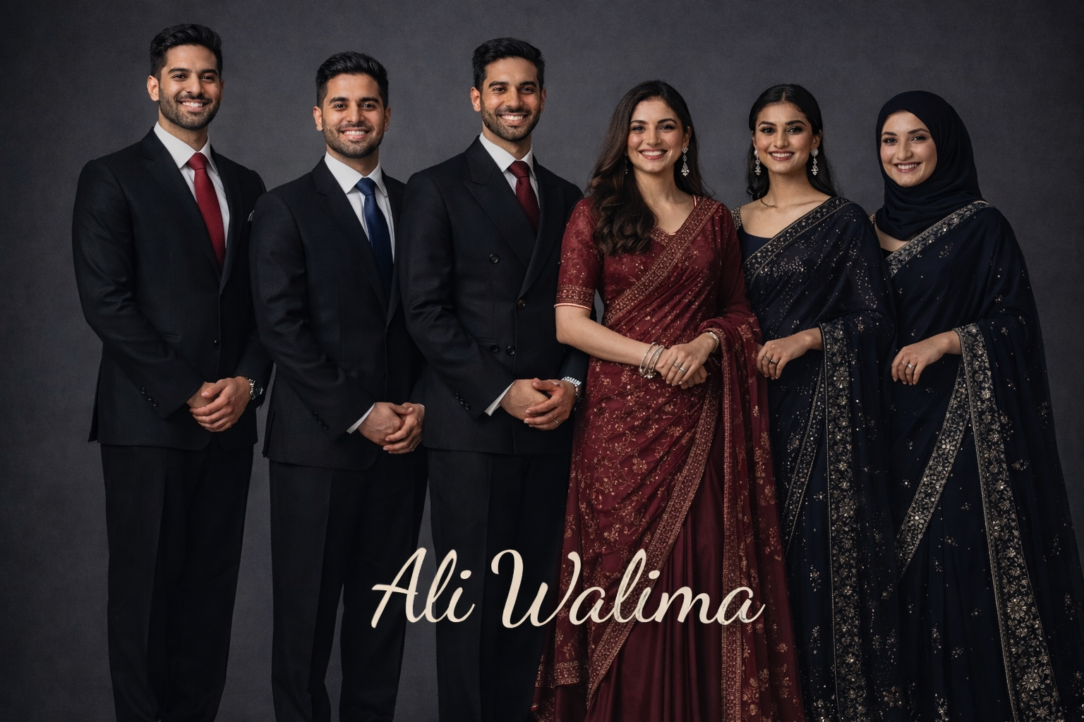 Valima groom palette